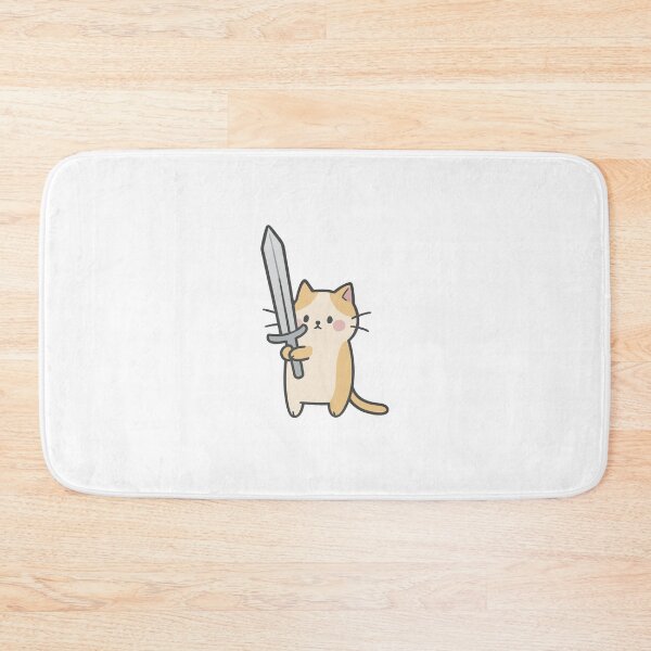 Item preview, Tiny Sword Cat designed and sold by SnorkleSupply.