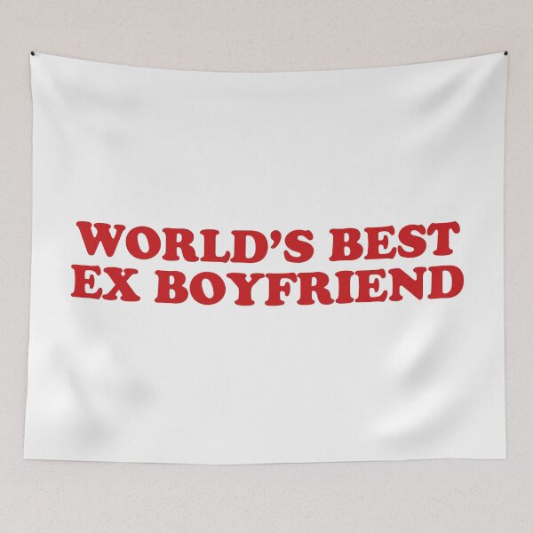 Item preview, World’s Best Ex Boyfriend – Funny Relationship Award designed and sold by CurlyDude.