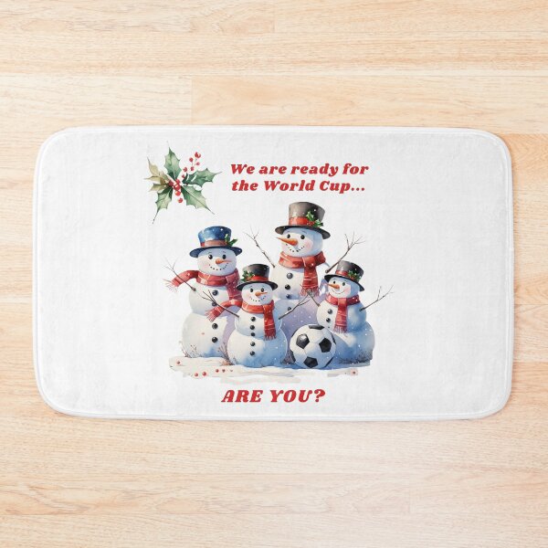 Item preview, Snowman Squad – Holiday Soccer Celebration designed and sold by PAPIRO SIGLO XXI.