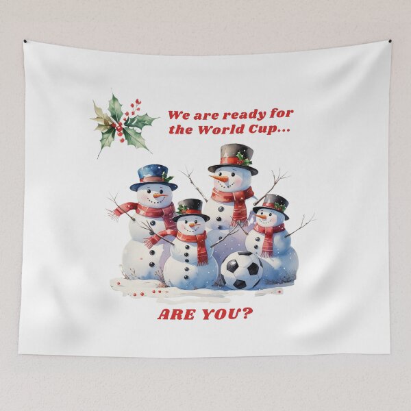 Item preview, Equipo del muñeco de nieve: Celebración navideña de fútbol designed and sold by PAPIRO SIGLO XXI.