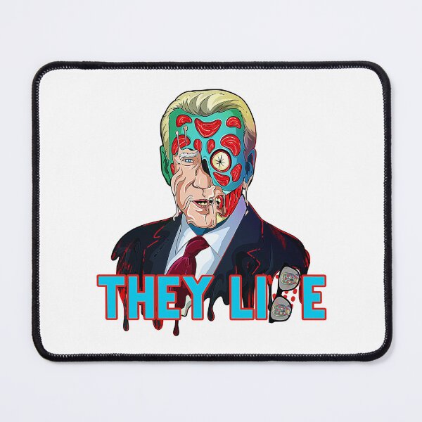 Item preview, They Live Political Figure Mask Illustration designed and sold by DonnaBradsha.