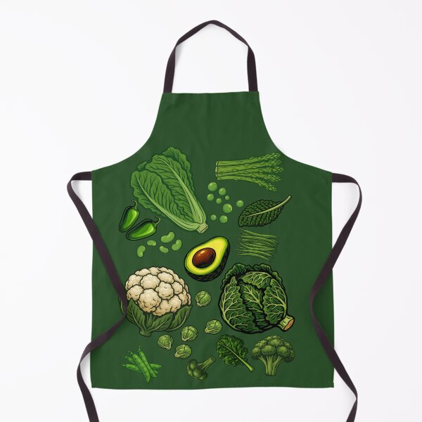 Item preview, Vibrant Green Vegetable Collection designed and sold by LineArtNordic.