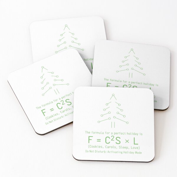 Item preview, Perfect Holiday Formula Math - Coding Christmas Tree Tech Art designed and sold by VandalMuse.