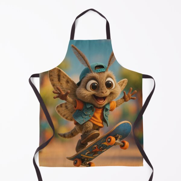 Item preview, Skater Dried Fruit Moth designed and sold by Sillytoe.