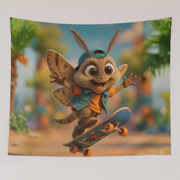 Item preview, Skater Dried Fruit Moth designed and sold by Sillytoe.