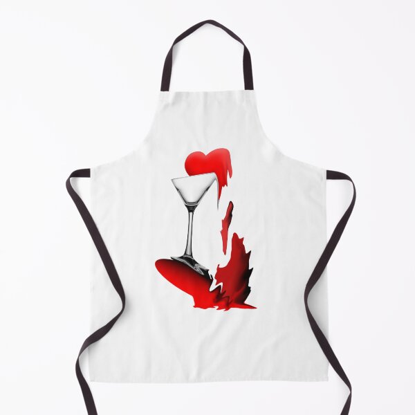 Item preview, Heart full of love dripping out of a martini glass designed and sold by Deafvisionary.