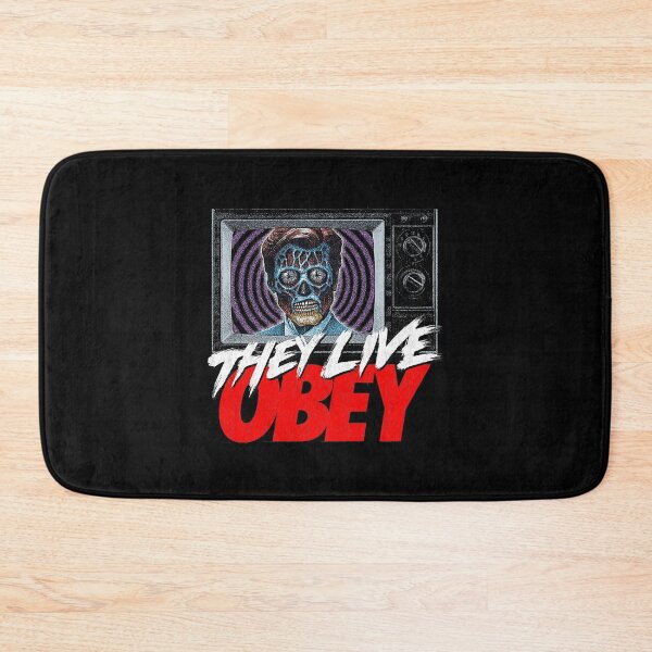 Item preview, They Live Red Silhouette Alien Portrait designed and sold by DonnaBradsha.