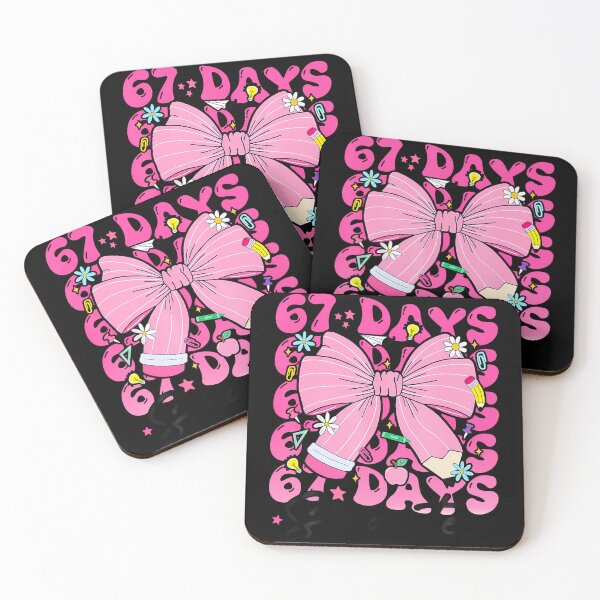 Item preview, 67Th Day Of School 67 Days Smarter Coquette Bow Teacher Kids designed and sold by MadalynKiehn.