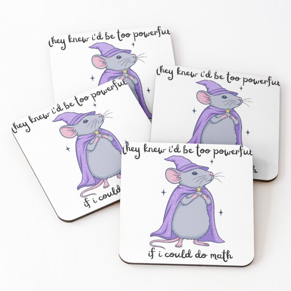 Item preview, They Knew I'd Be Too Powerful If I Could Do Math designed and sold by SnorkleSupply.