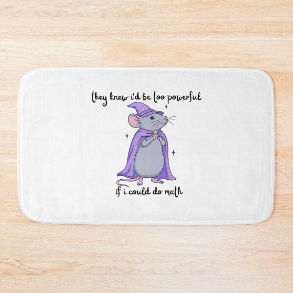 Item preview, They Knew I'd Be Too Powerful If I Could Do Math designed and sold by SnorkleSupply.