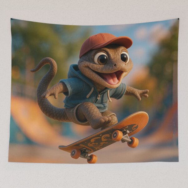 Item preview, Skater Earth Smooth Snake designed and sold by Sillytoe.