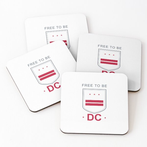 Item preview, Free To Be DC - Washington DC Statehood Badge designed and sold by TTC-Creative.