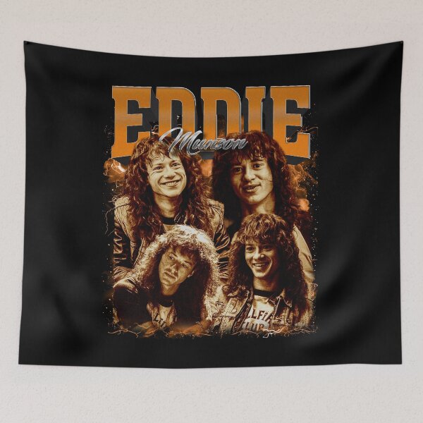 Item preview, Vintage Eddie Munson Bootleg 90s Graphic designed and sold by HokutoKaiStore.