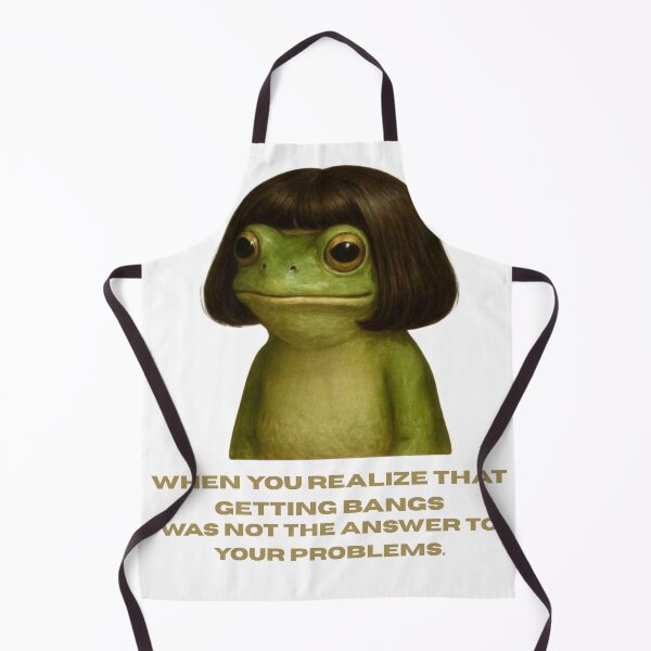 Item preview, Frog Therapy Realization Meme designed and sold by SillyInkStudio.