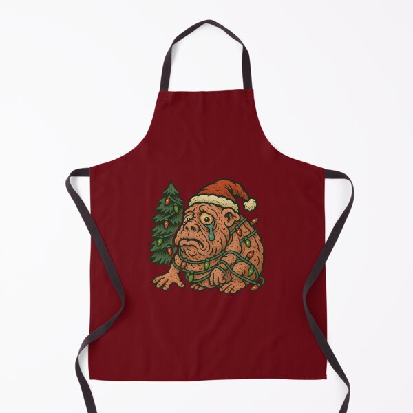 Item preview, Crying Squonk Christmas Tangled Lights – Lowbrow Cryptid Holiday Art designed and sold by Altered Array, LLC.