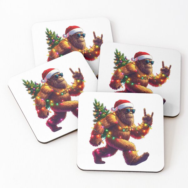 Item preview, Festive Sasquatch designed and sold by JonysCreativeDesigns.