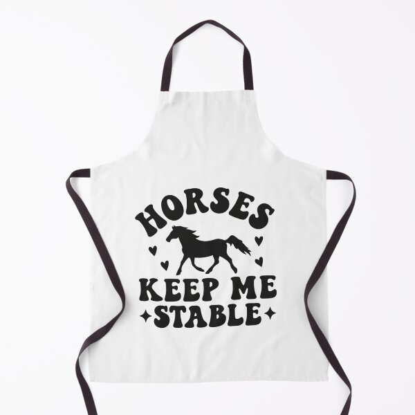 Item preview, Horses Keep Me Stable — Funny Horse Lover Quote designed and sold by artcultreone.