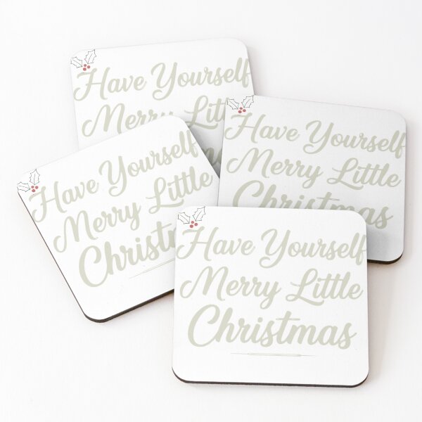 Item preview, Have Yourself a Merry Little Christmas - Elegant Script Song Lyric Art designed and sold by VandalMuse.