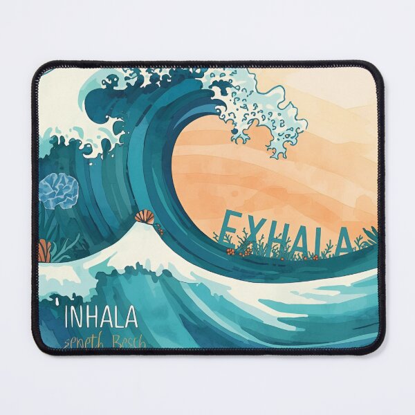 Item preview, Inhala Exhala Spanish Yoga Shirt | Bilingual Meditation Gift | Stress Relief Breathwork Wellness Tee designed and sold by Aesthynova.