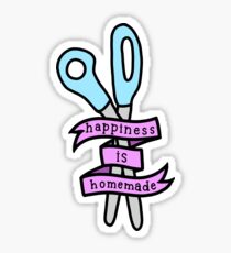 Happiness is Homemade Sticker