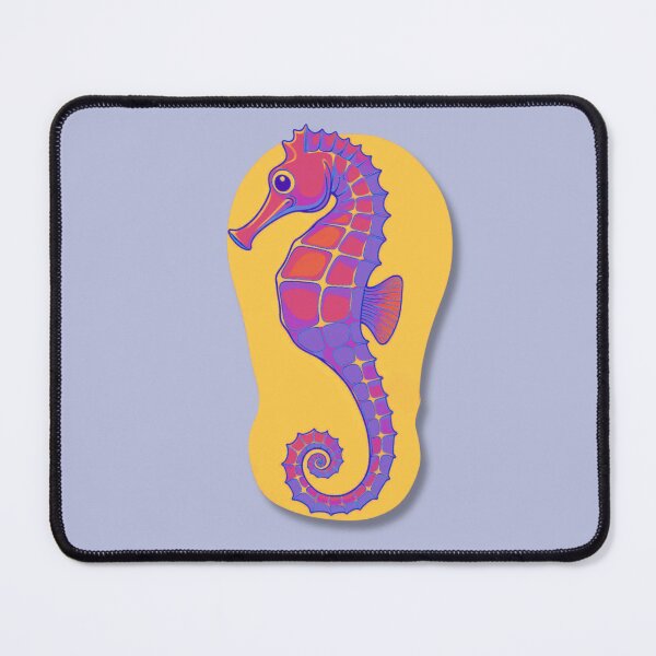 Item preview, Psychedelic Seahorse Illustration designed and sold by DariaCraft.