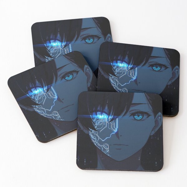 Item preview, Silent Voltage – Anime Glitchcore Cyberpunk designed and sold by MugenAnime.