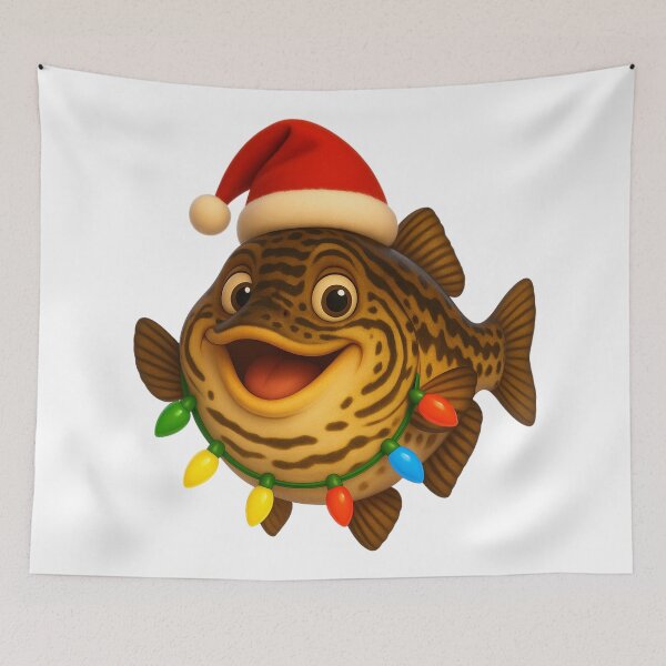 Item preview, Christmas Tiger Trout designed and sold by Sillytoe.