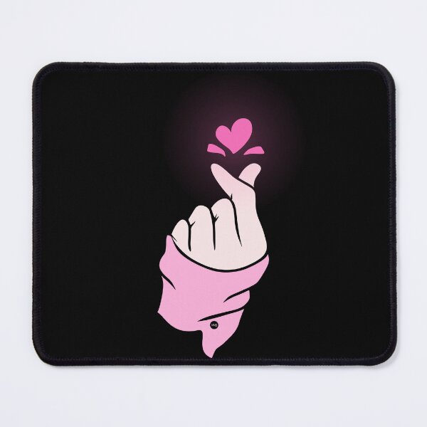 Item preview, Saranghae gesture (fo) designed and sold by XUSRedbubble.
