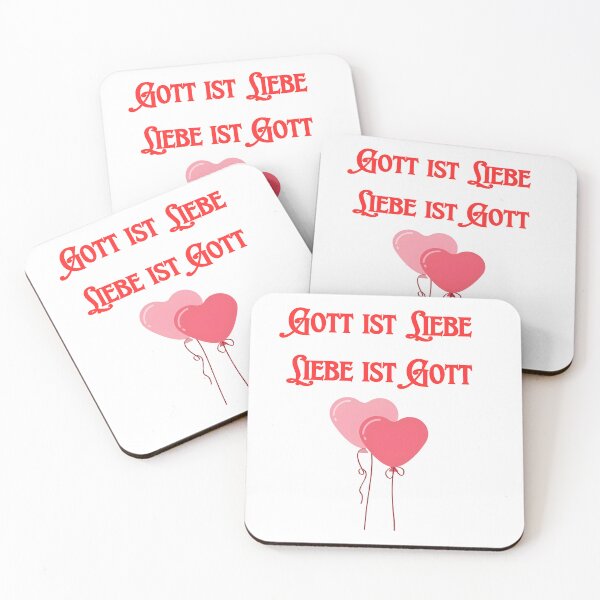 Item preview, Gott ist Liebe Liebe ist Gott Herz-Ballon Design Weihnachtsgeschenk T-Shirt Sticker designed and sold by Zayferd Art Gallery.
