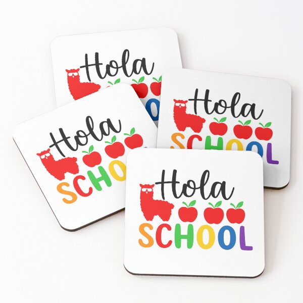Item preview, Hola School Llama — Cute Back to School Design designed and sold by artcultreone.
