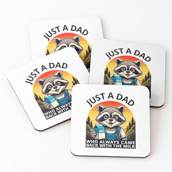 Item preview, Just a Dad Who Always Came Back With the Milk — Funny Dad Humor designed and sold by artcultreone.