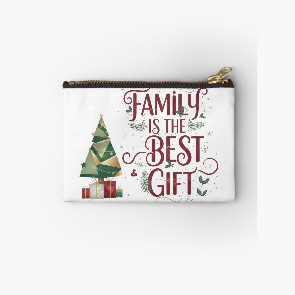 Item preview, Family Is The Best Gift Christmas Typography designed and sold by zoughlal.