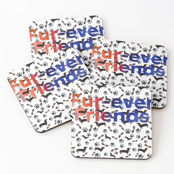 Item preview, Fur-ever Friends | Cute Dachshund & Paw Print Pattern Design designed and sold by Mona-kewana.