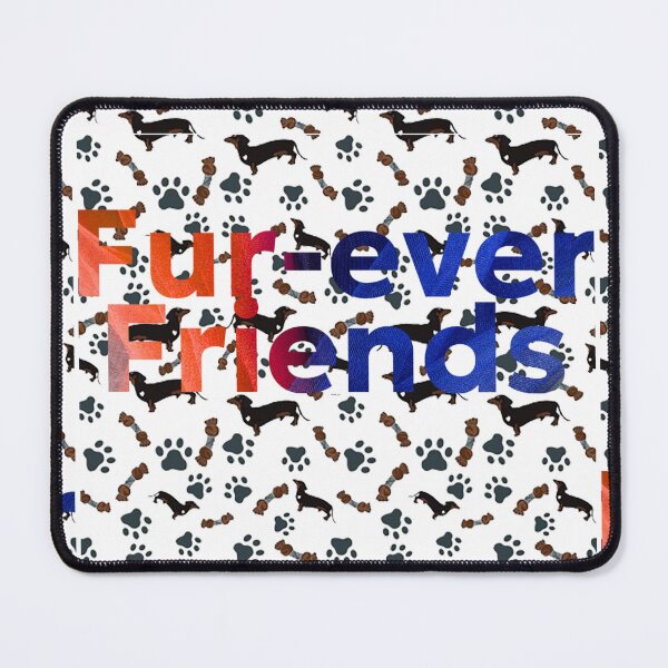 Item preview, Fur-ever Friends | Cute Dachshund & Paw Print Pattern Design designed and sold by Mona-kewana.