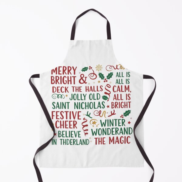 Item preview, Merry and Bright Subway Art Typography designed and sold by zoughlal.