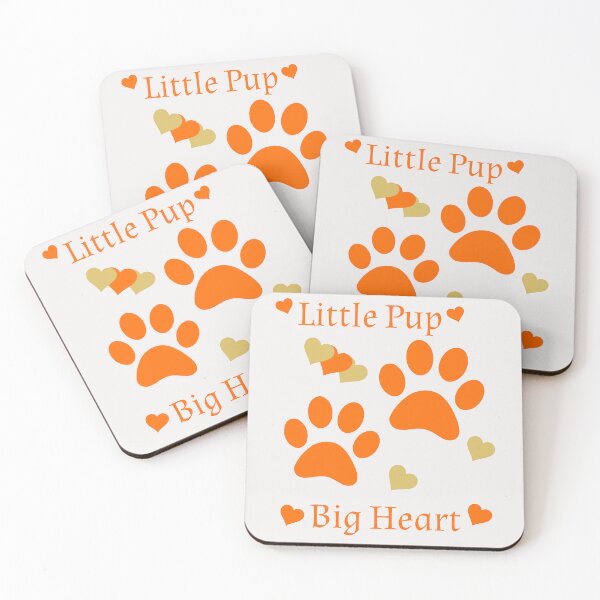 Item preview, Little Pup Big Heart by Shandiz  designed and sold by Shandiz Design.