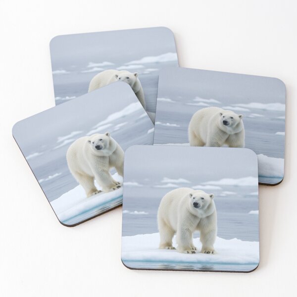 Item preview, Polar bear standing on a small piece of sea ice designed and sold by homydesign.