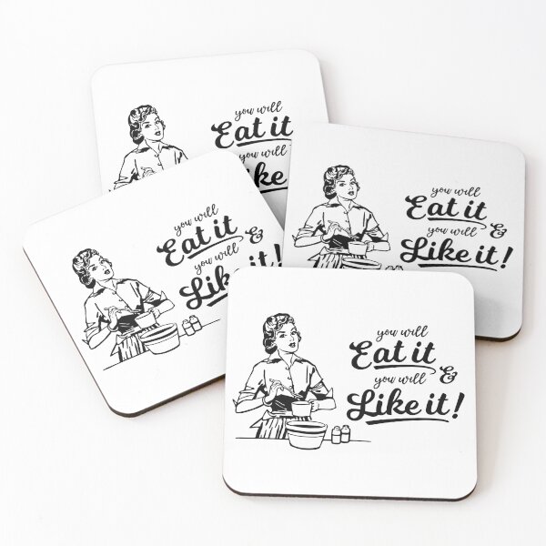 Item preview, You Will Eat It And You Will Like It Kitchen Design designed and sold by RetroMaggie.