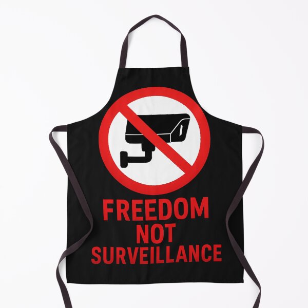 Item preview, Freedom not Surveillance ,protest,protestor,protester ,demo,march designed and sold by JamesDunican.