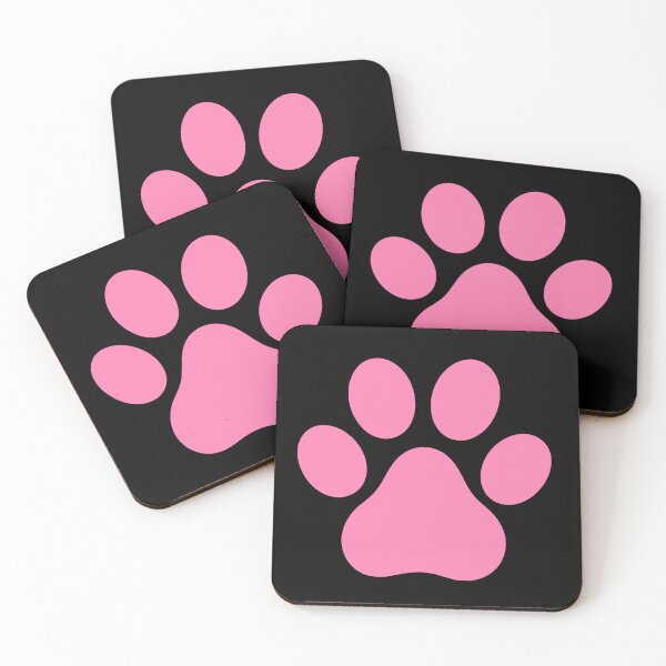 Item preview, Dog Paw Print Pink designed and sold by Jeallan Designs.