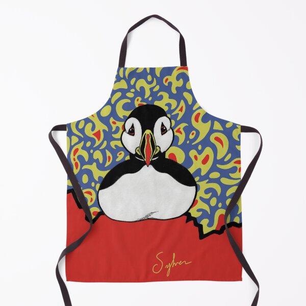 Item preview, Psychedelic puffin designed and sold by SylverLight.