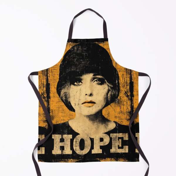 Item preview, A 1920s woman's portrait on a distressed hope poster. designed and sold by Piotrek0001.