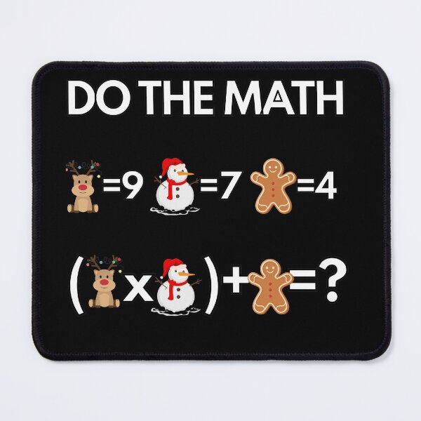 Item preview, Funny Math Christmas Problem 6 + 7 Holiday Joke designed and sold by A-Szczesniak.