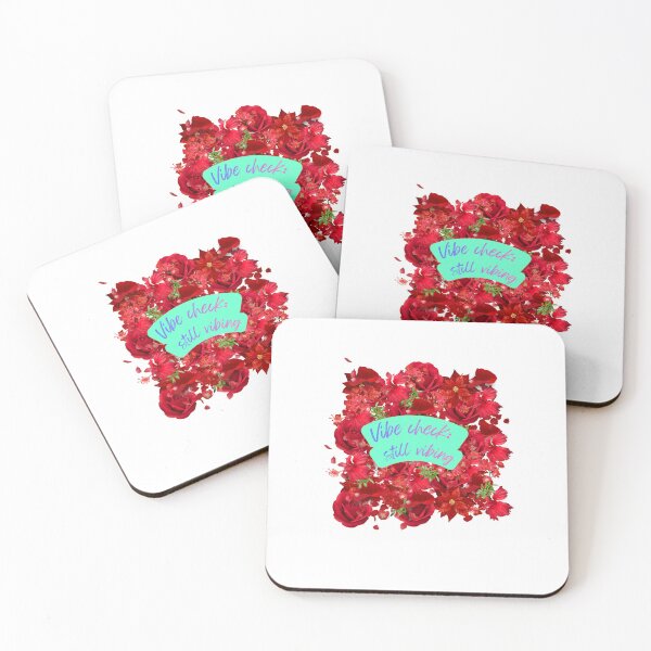 Item preview, Vibe Check: Still Vibing – Aesthetic Minimalist rose Quote designed and sold by SloganSauce.