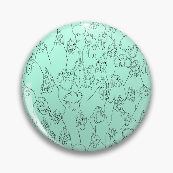 Item preview, Chicken Pattern - Mint designed and sold by JurassicParkans.