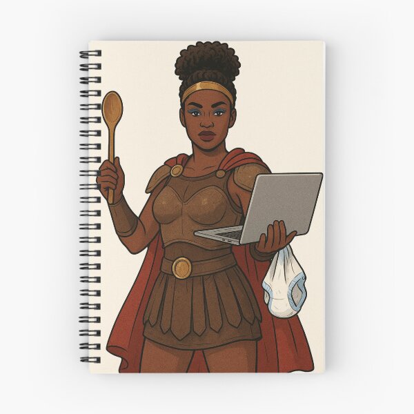 Item preview, Multitasking woman designed and sold by Ana-Carla.