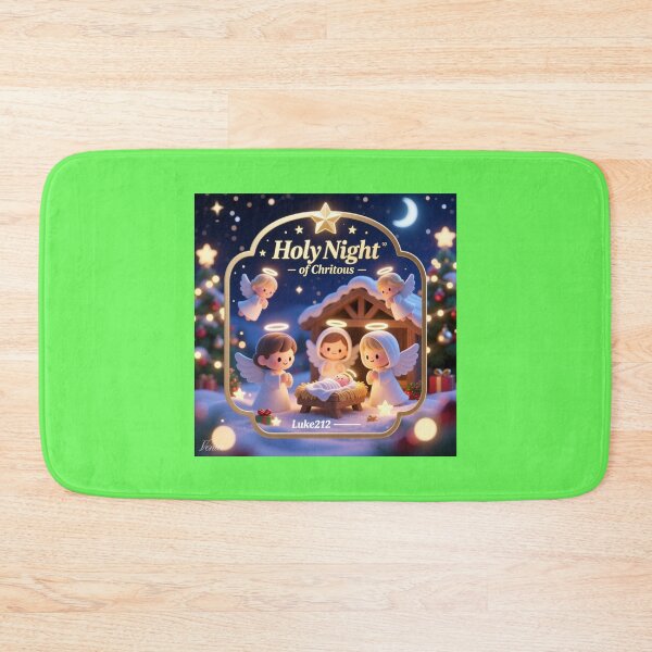 Item preview,   Holy Night of Angels – 3D Glorious Christmas Label . designed and sold by PaintMeWorld.
