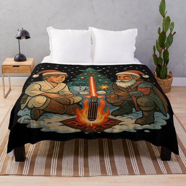 Item preview, Galactic Holiday Roast – Space Wizard Christmas Parody Design designed and sold by AddictiveDesign.