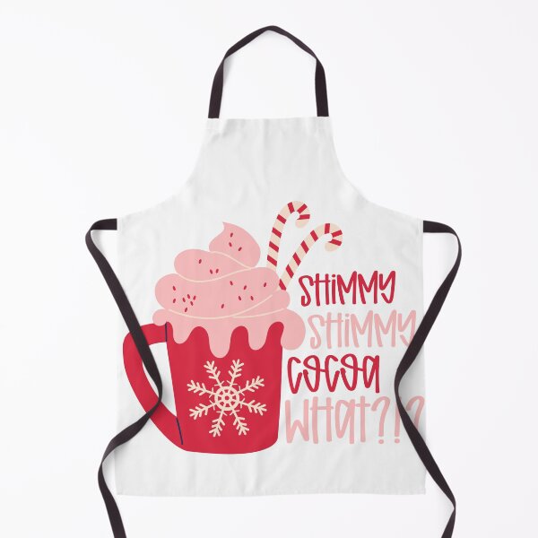 Item preview, Shimmy Shimmy Cocoa What Pink & Red Holiday Quote designed and sold by SpencerReedDes.