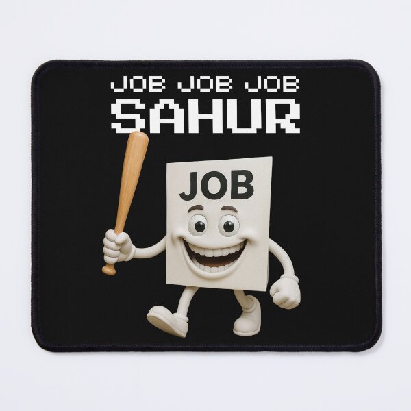Item preview, Job Job Job Sahur Italian Brainrot Meme designed and sold by Nathalie_87.